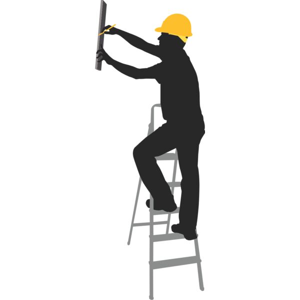 Construction Worker Silhouette 12 Thumbnail