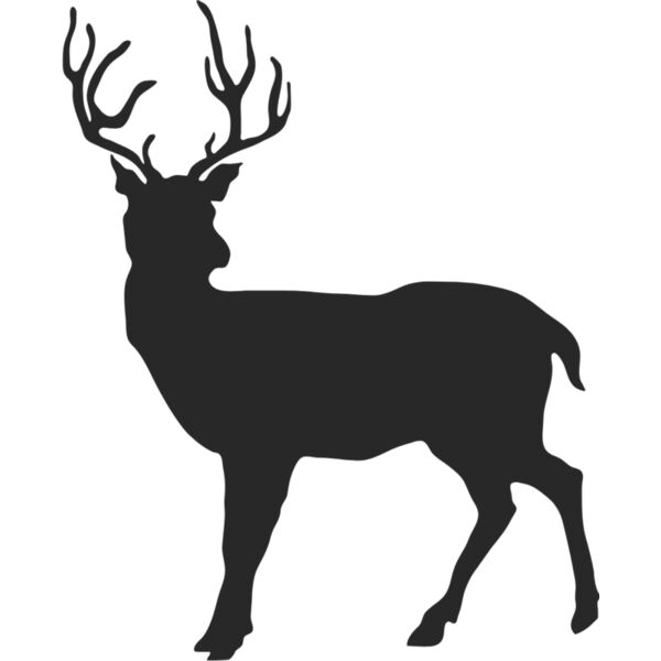 Deer Buck Silhouette 14 Thumbnail