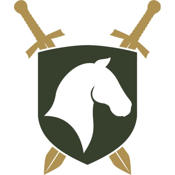 Military Horse Sword Shield Badge 1 Thumbnail