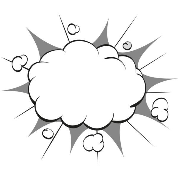 Comic Book Dust Cloud Explosion 2 Thumbnail