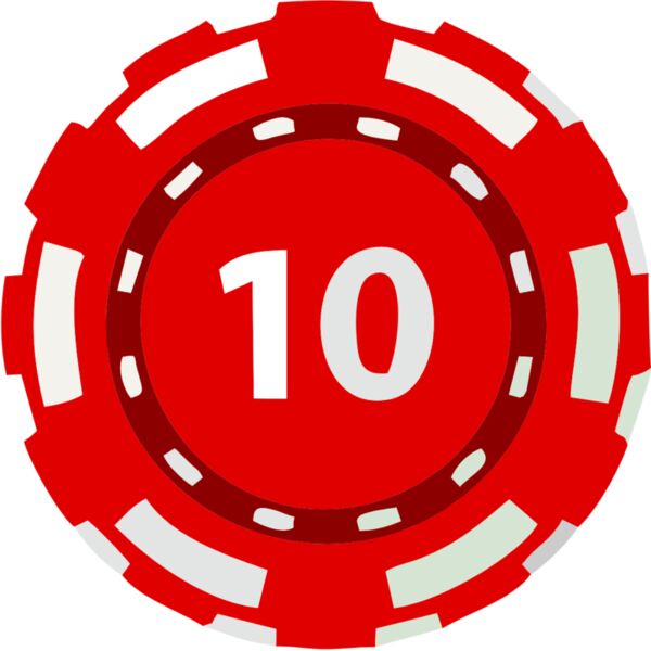 Ten Poker Chip 1 Thumbnail