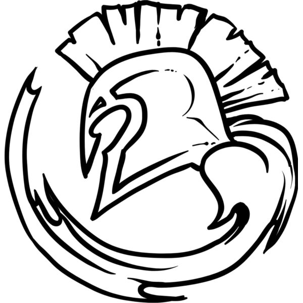 Spartan White Mascot 2 Thumbnail