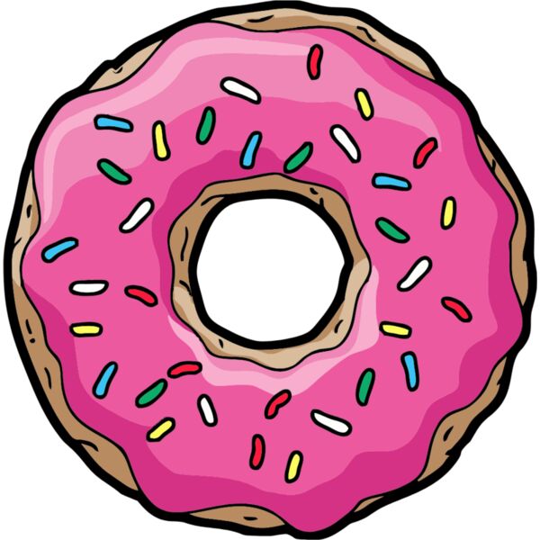 Simpsons Homer Donut Doughnut 1 Thumbnail