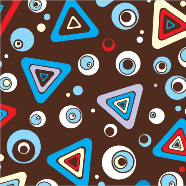 Groovy Triangle Circle Background 1 Thumbnail