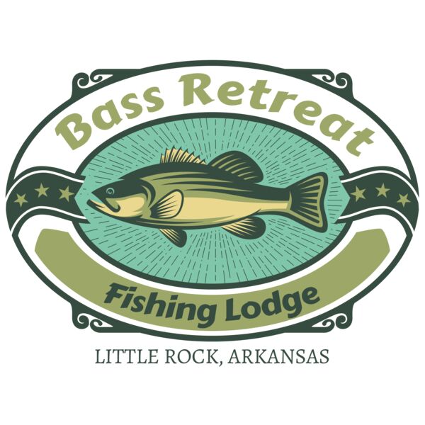 Freshwater Bass Fish Fishing Template 1 Thumbnail