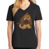Ladies Core Cotton V-Neck Tee Thumbnail