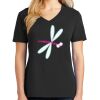 Ladies Core Cotton V-Neck Tee Thumbnail