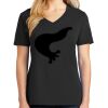 Ladies Core Cotton V-Neck Tee Thumbnail