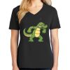 Ladies Core Cotton V-Neck Tee Thumbnail