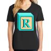 Ladies Core Cotton V-Neck Tee Thumbnail
