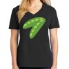 Ladies Core Cotton V-Neck Tee Thumbnail