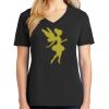 Ladies Core Cotton V-Neck Tee Thumbnail